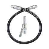 Thorstone 18 Inch Spring Flex Hose & Lock Coupler Set for Grease Gun