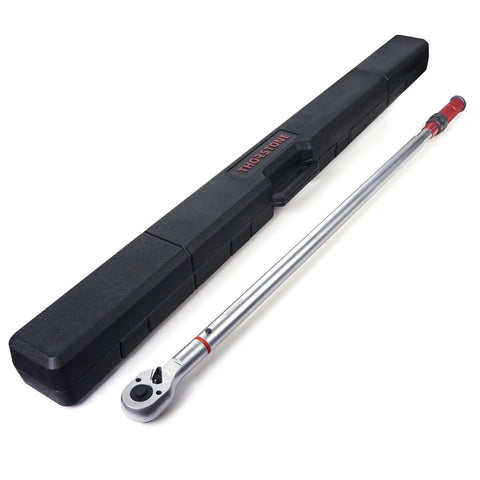 Thorstone 3/4-inch Drive Click Torque Wrench, 100-600 ft.-lb. / 135-815 Nm, 24-Tooth Gear